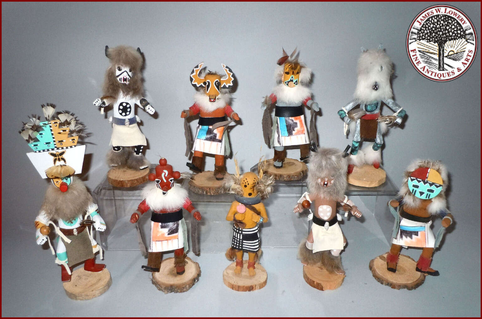 MINIATURE KACHINA DOLLS American Antiques