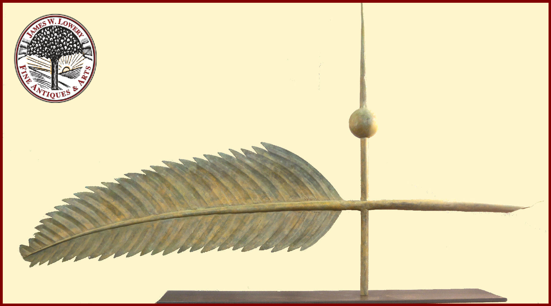 A-F-3535 Qull Weathervane - 1800